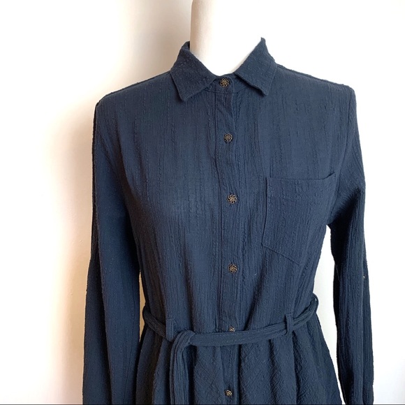easel Dresses Easel Los Angeles Button Down Shirt Dress Poshmark